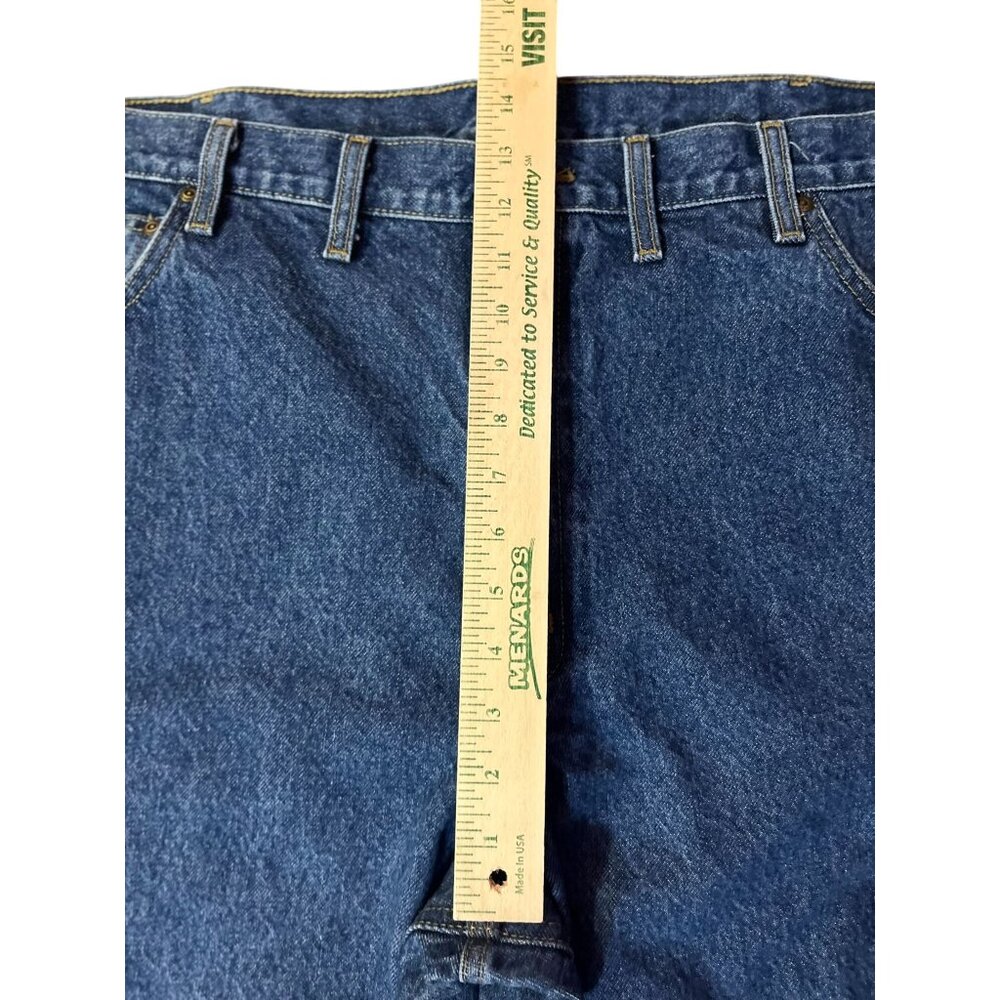 Carhartt Traditional Fit Jeans Mens 44x32 Used B18 DST Tapered Leg Denim - Picture 13 of 14